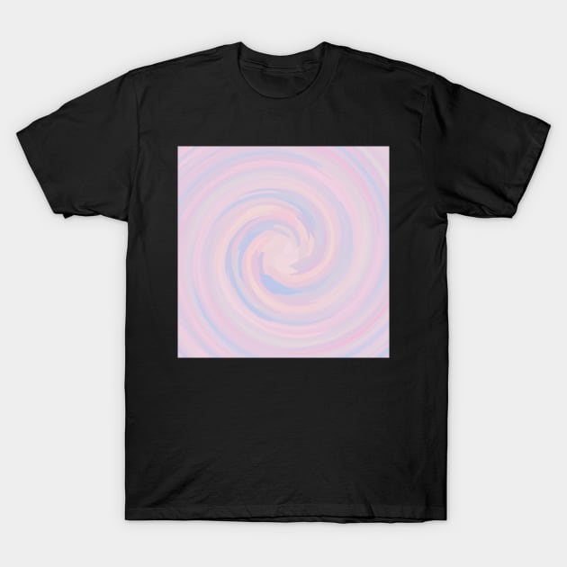 Swirl of Pastel Colors T-Shirt by Peaceful Space AS